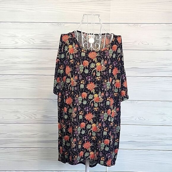 LulaRoe NWT floral print tunic top for women Size S ( runs big ) - Picture 1 of 13